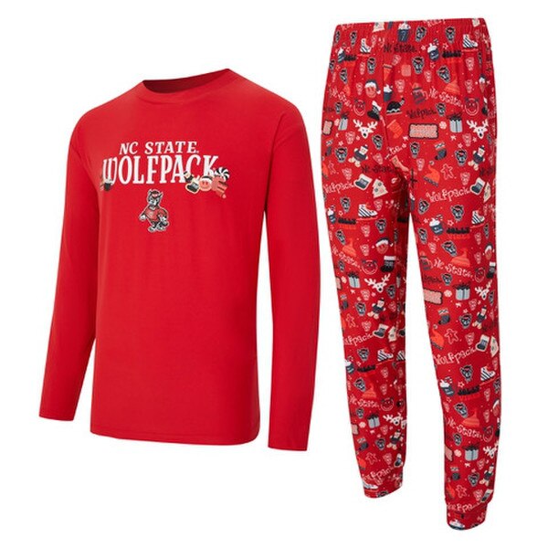 Red Men's Chestnut Holiday Sleep Se